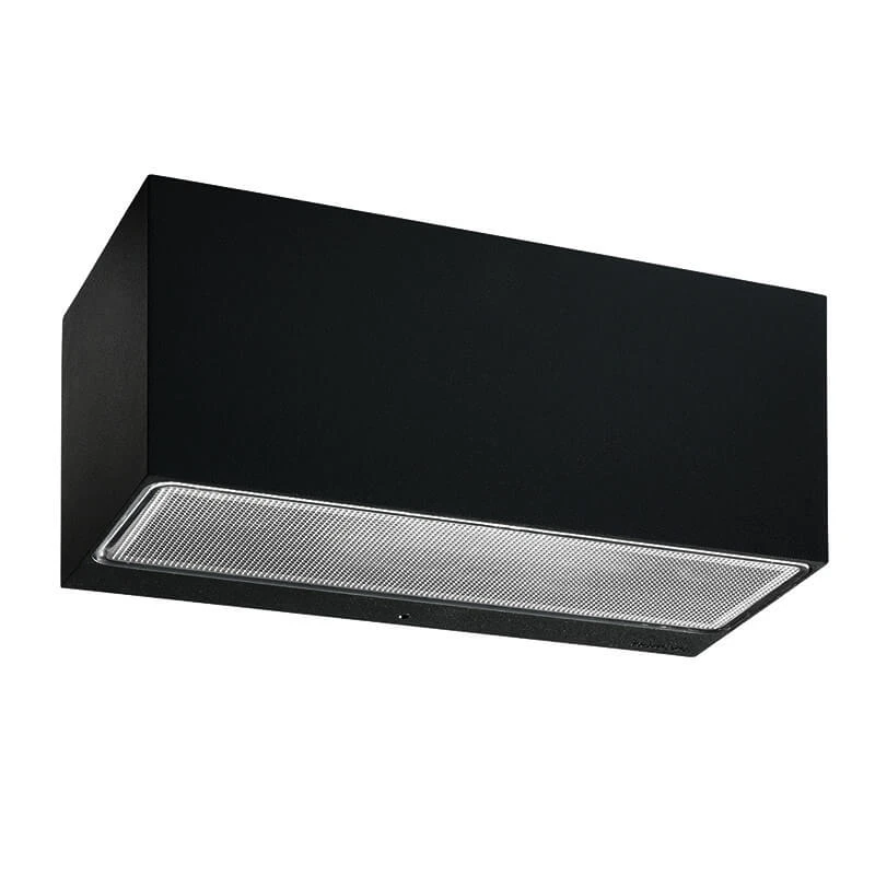 Asker Big Up Down LED Outdoor Wall Lamp Black Norlys Buy online
